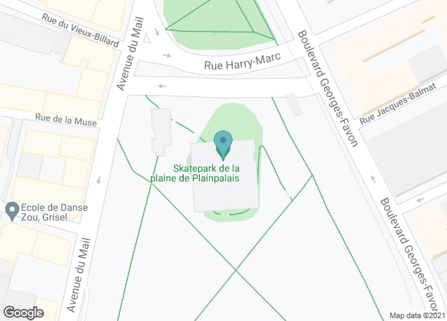 Skatepark of Plainpalais