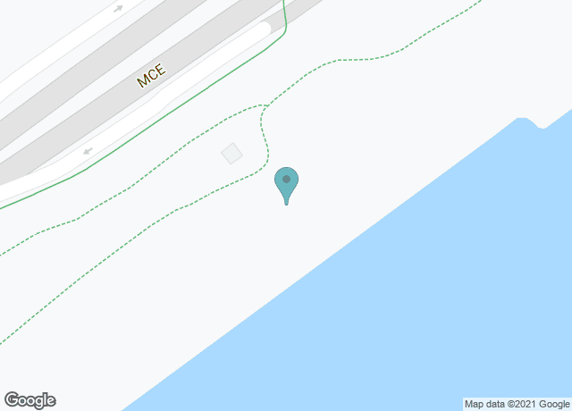 Map showing location of Marina South Pier