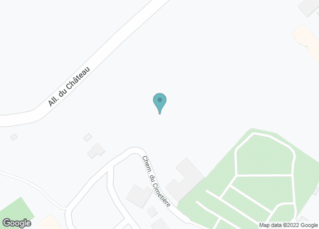 Map showing location of Castle Voltaire