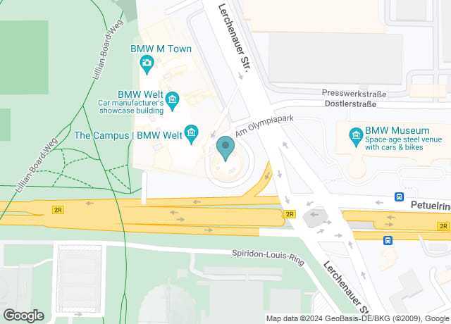 Doppelkegel-Eventlocation in der BMW-Welt
