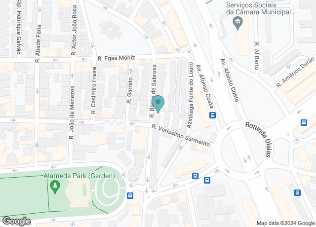 Map showing location of Magic Moments Restaurant & Dance Club