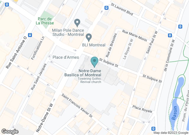 Basilique Notre-Dame de Montréal
