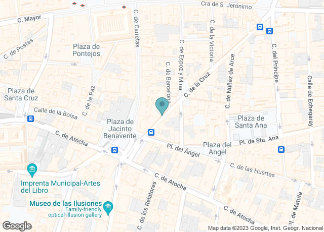 Map showing location of Flamenco Essential Flamenco Show