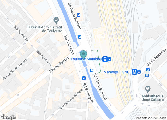 Parvis de la Gare de Toulouse Matabiau