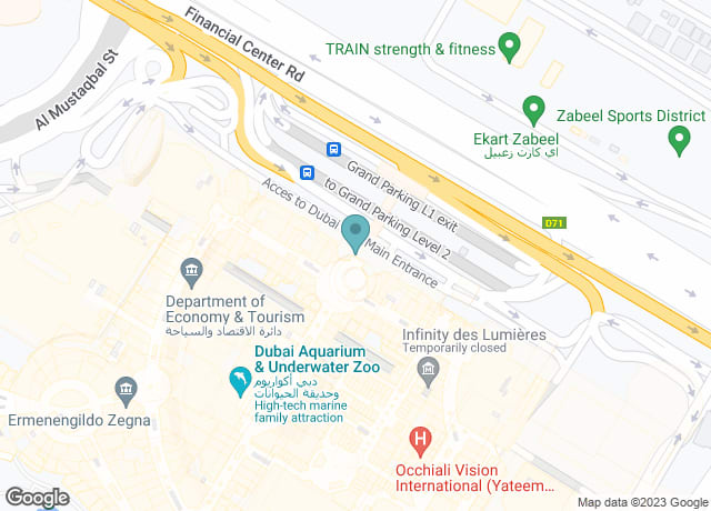 Dubai Mall, Big Bus Parking