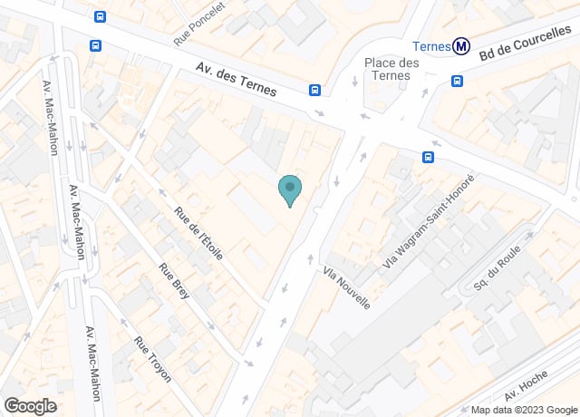 Map showing location of SOLIS bar & restaurant Méditerranéen