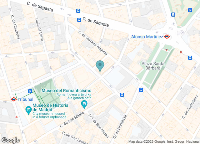 Map showing location of Urso Hotel & Spa