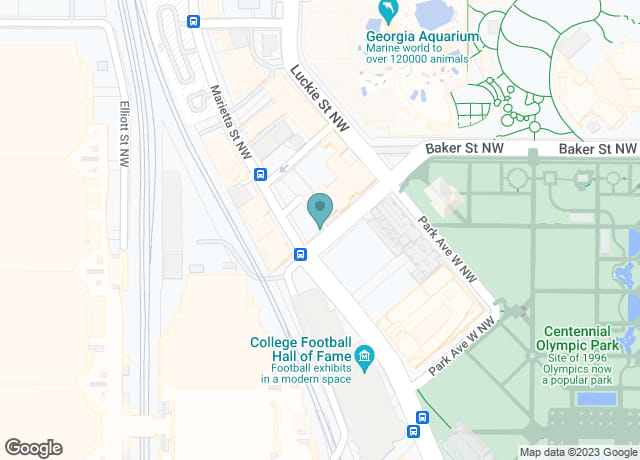The Peachtree Trolley Co. Departure Point