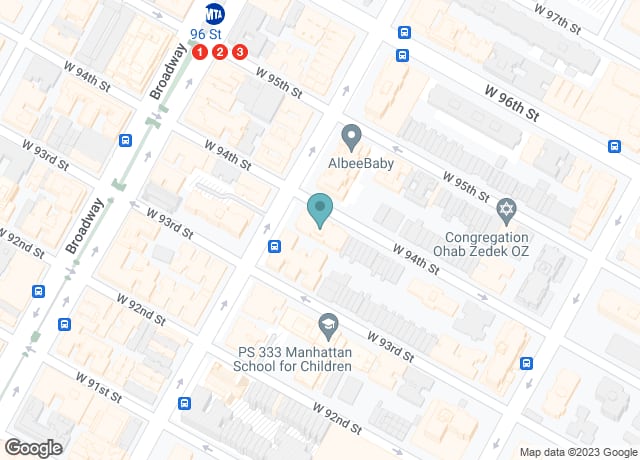 Map showing location of My Little Magic Shop
