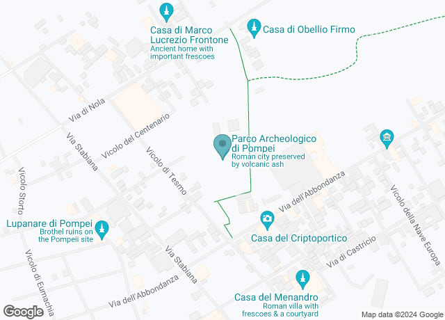 Parque Arqueológico de Pompeya
