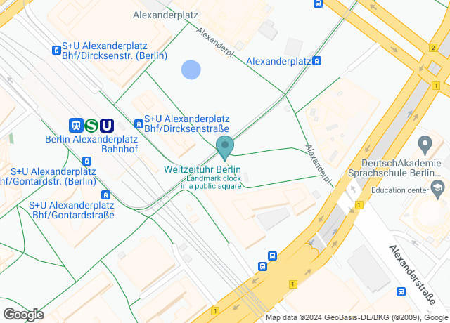 Weltzeituhr Berlin