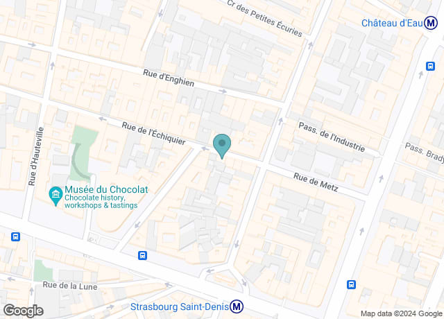 Map showing location of SPACECYCLE - Studio | Bonne Nouvelle