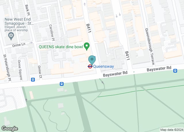 Queensway tube station