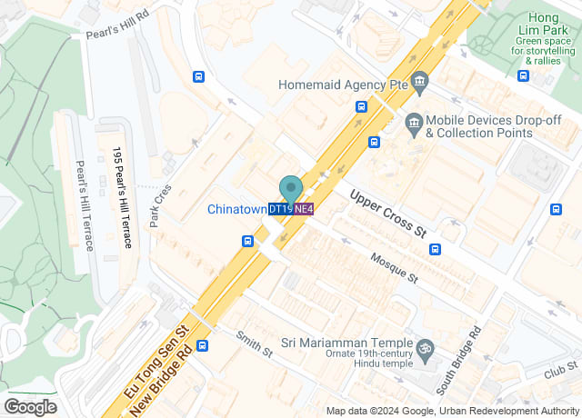 Map showing location of Chinatown (NO USE) (RIGHT 45405)
