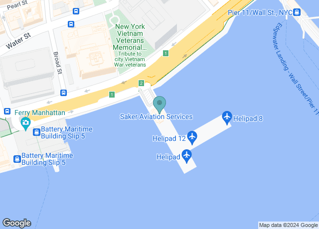 6 East River Piers