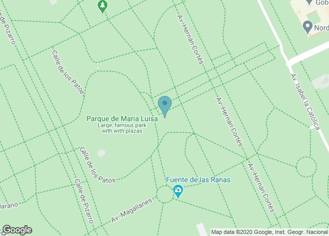 Plaza de América. Parque de María Luisa