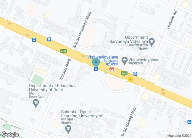 Vishwavidyalaya Metro Station