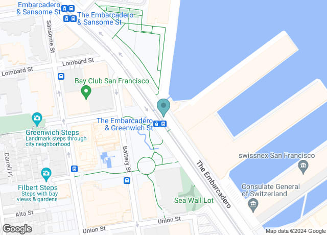 The Embarcadero & Greenwich St Station