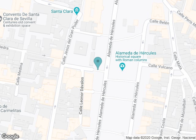 Alameda de Hércules, Casco Antiguo