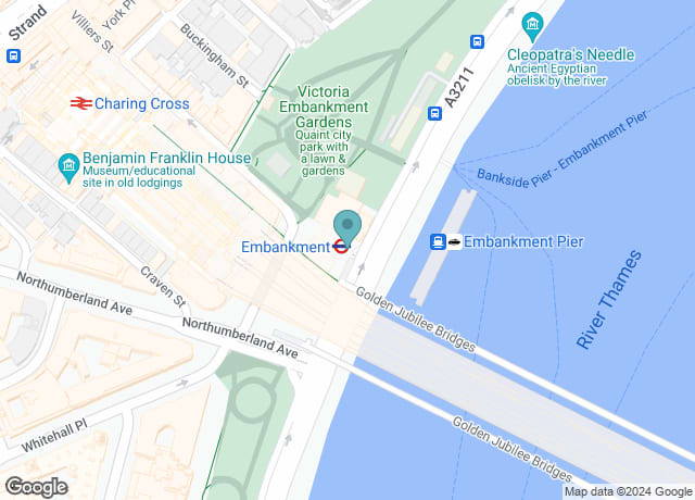 Embankment station
