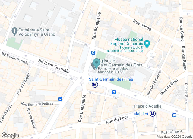 3 Pl. Saint-Germain des Prés