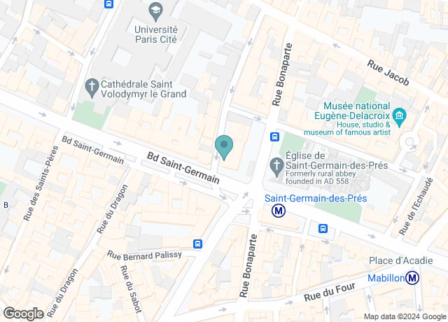 6 Pl. Saint-Germain des Prés