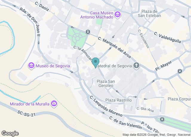 Enlosado de la Catedral