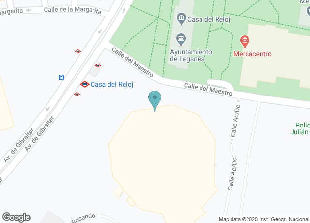 Cubierta de Leganés