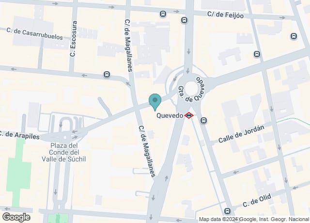 Map showing location of Chia restaurante