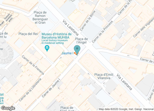 Metro Jaume I Plaça de l'Àngel