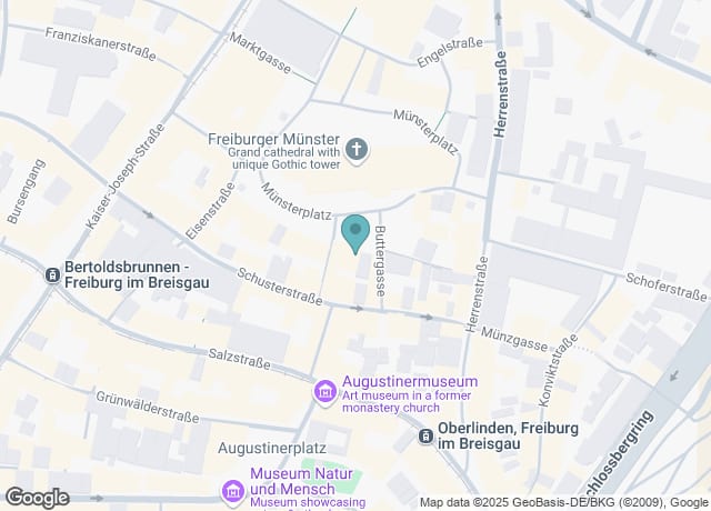 Map showing location of Historisches Kaufhaus