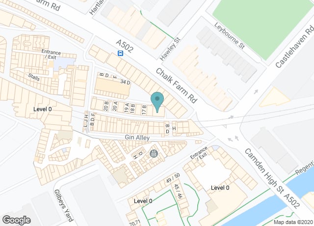 Location in Camden Market