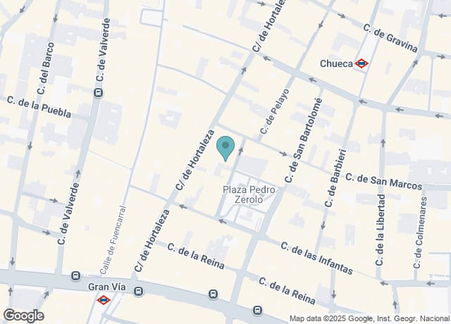 Map showing location of Forajido Bar & Disco