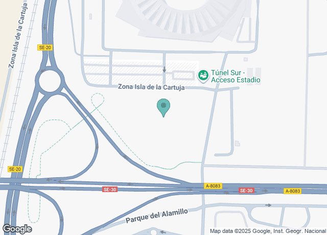 Exteriores del Estadio de la Cartuja