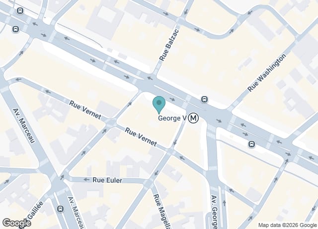 Map showing location of Restaurant Bus Toqué Paris
