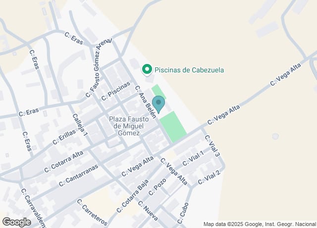Complejo deportivo la Vega de Cabezuela