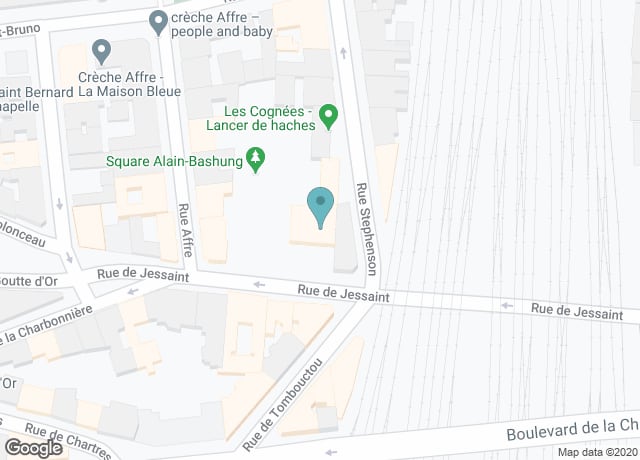 Map showing location of The Hatchets - Throwing axes