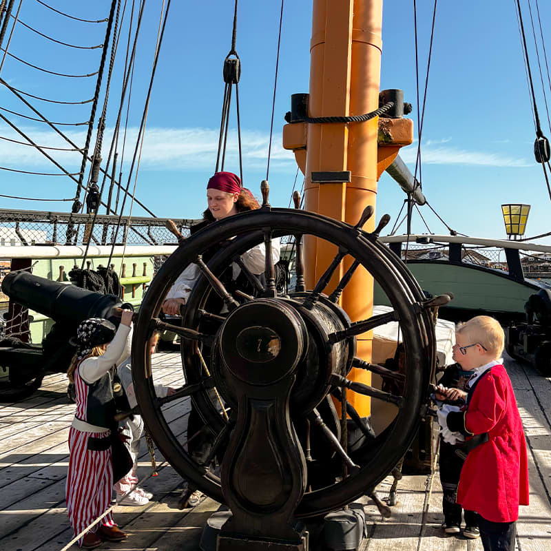 Pirate Parties at the National Museum of the Royal Navy Hartlepool 6
