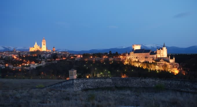 Las Perseidas con vistas a Segovia 2