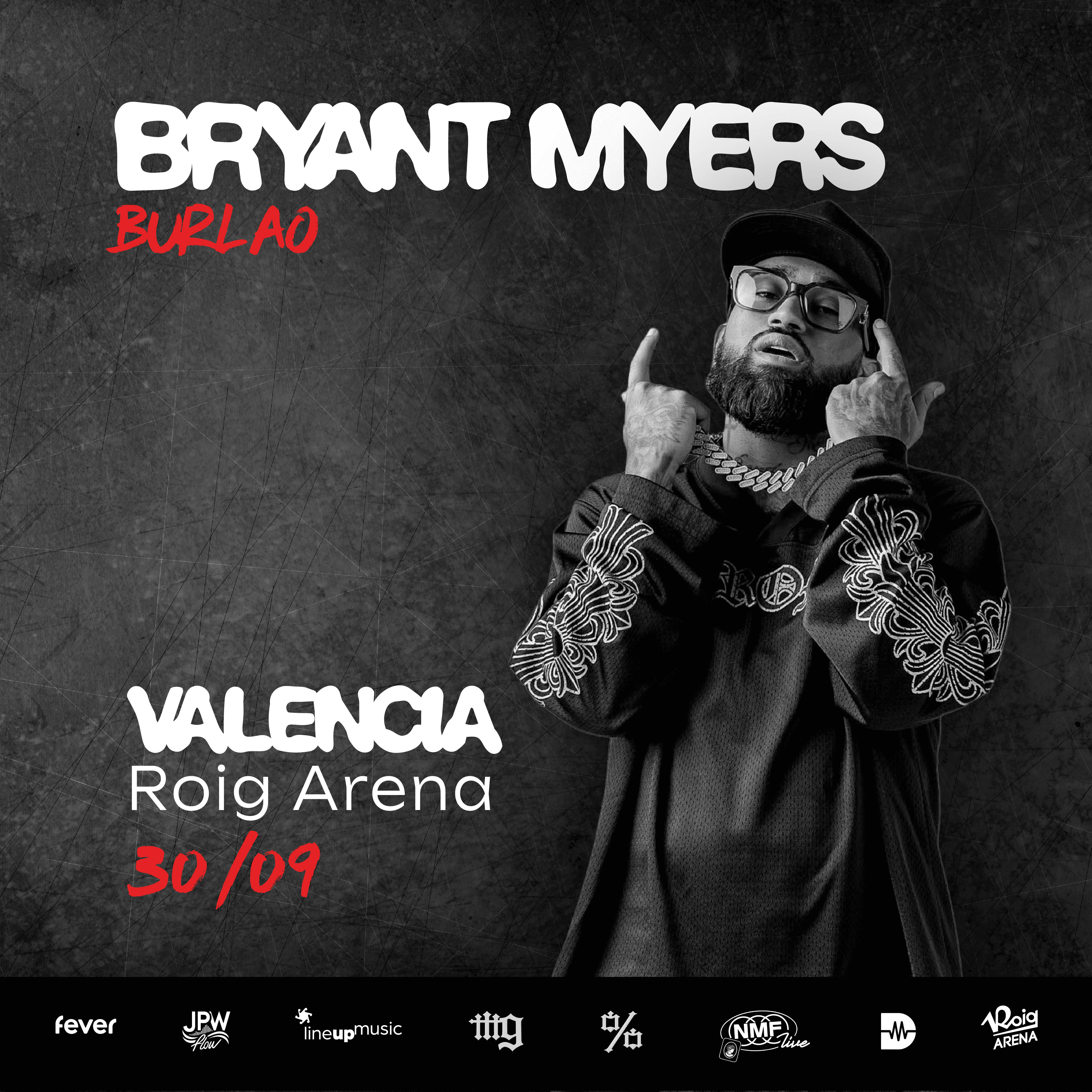 Imagen de Bryant Myers 2026 Tour Valencia