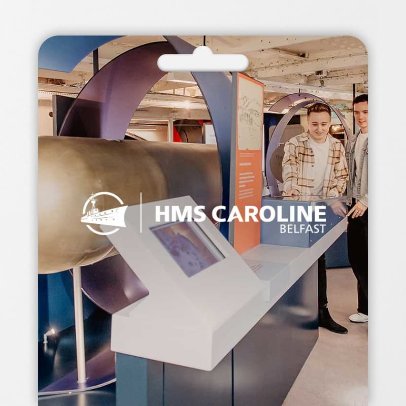 HMS Caroline - Gift Card HMS Caroline - Gift Card 1
