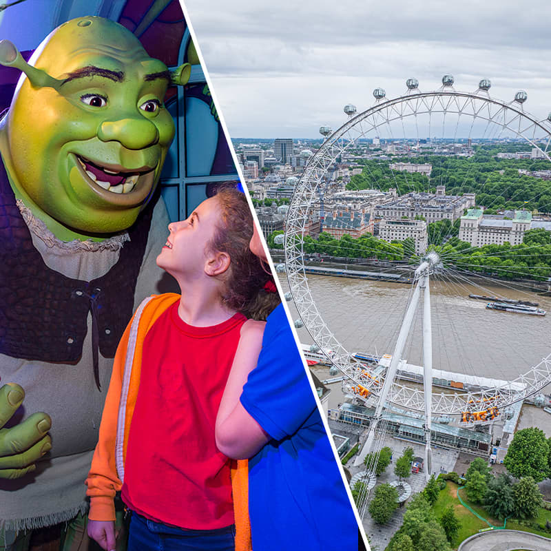 Shrek's Adventure & London Eye-