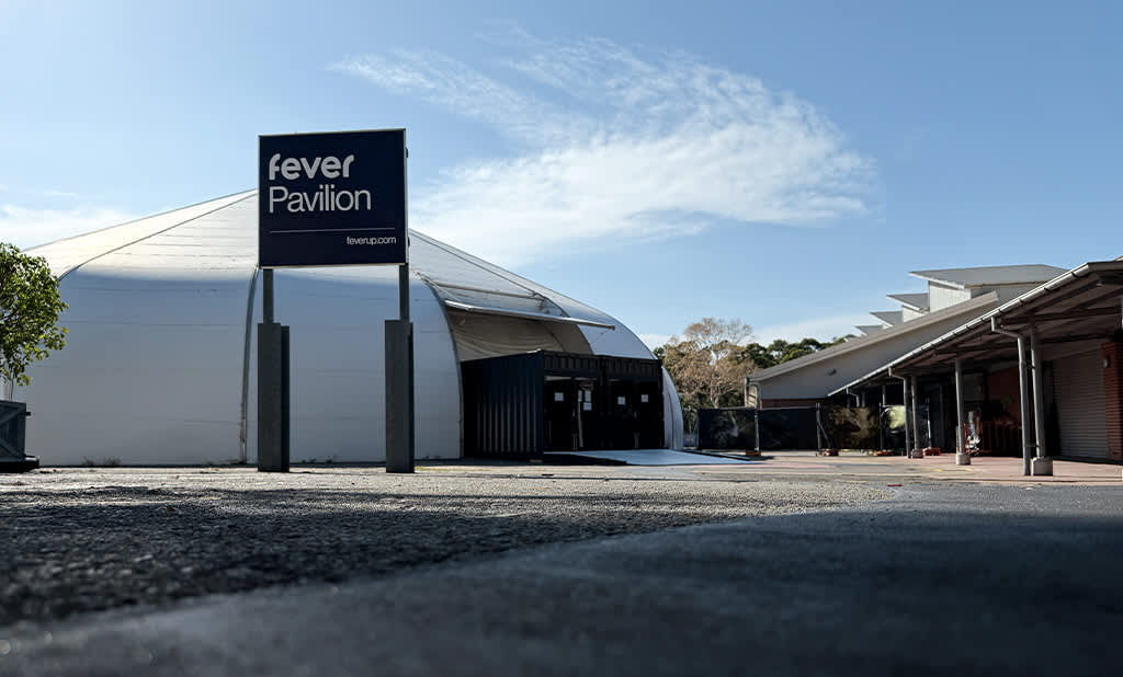 Fever Pavilion at Sydney Showground
