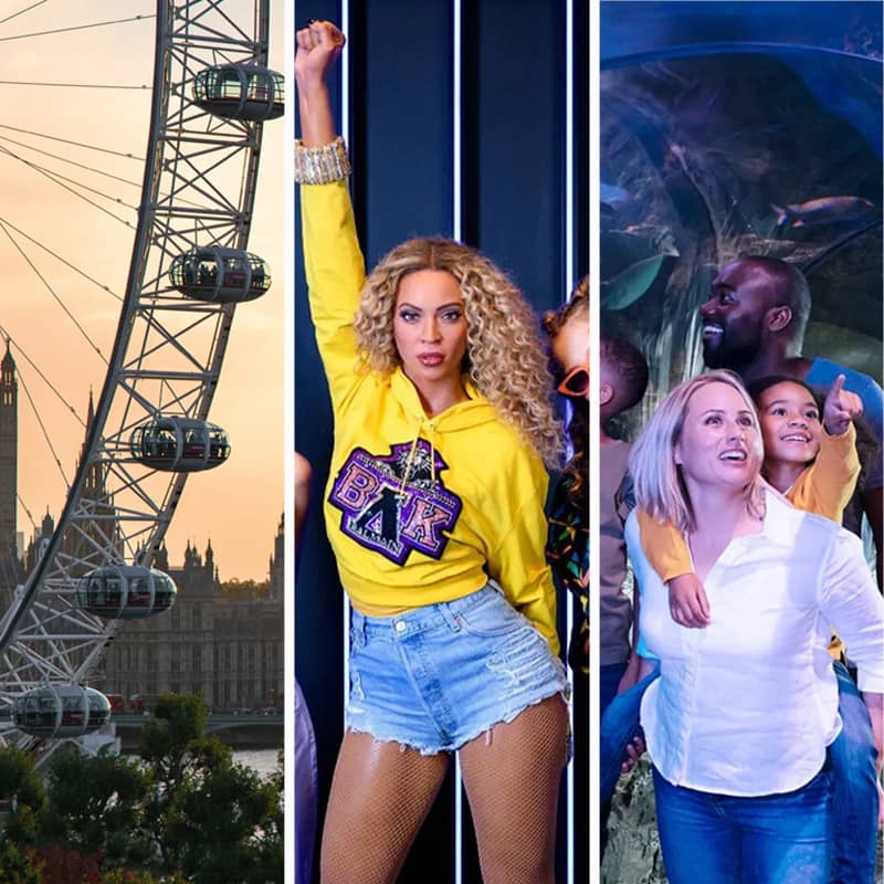 Madame Tussauds, London Eye & SEA LIFE Aquarium 2