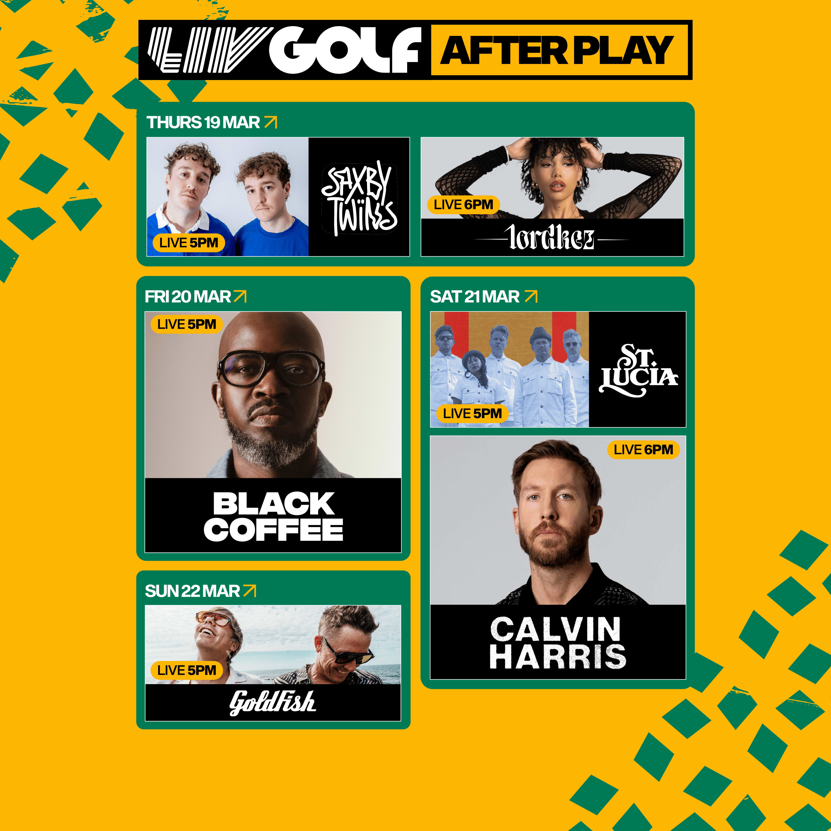 LIV Golf South Africa 2026 - Concert Experience Upgrade 2