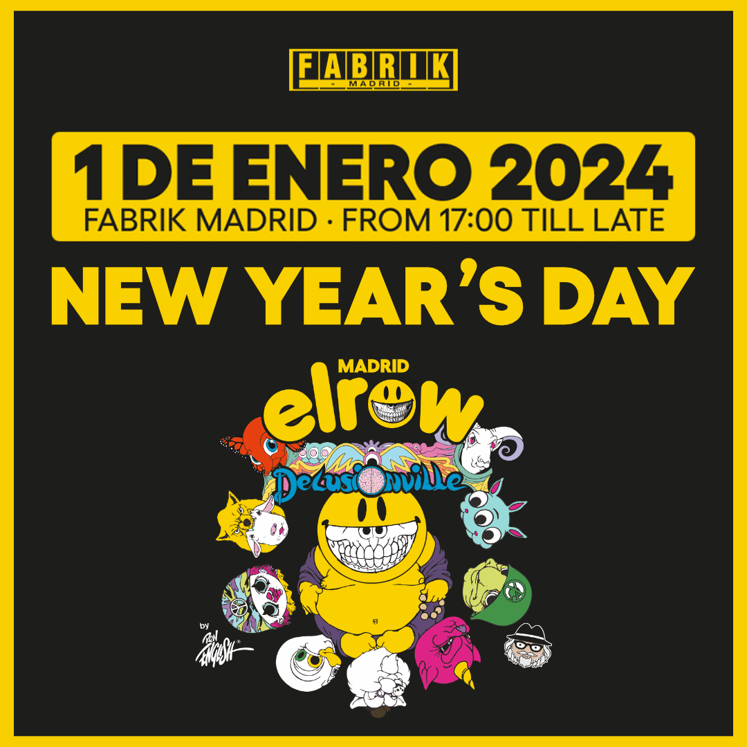 Fabrik presenta elrow Año Nuevo 2024 3