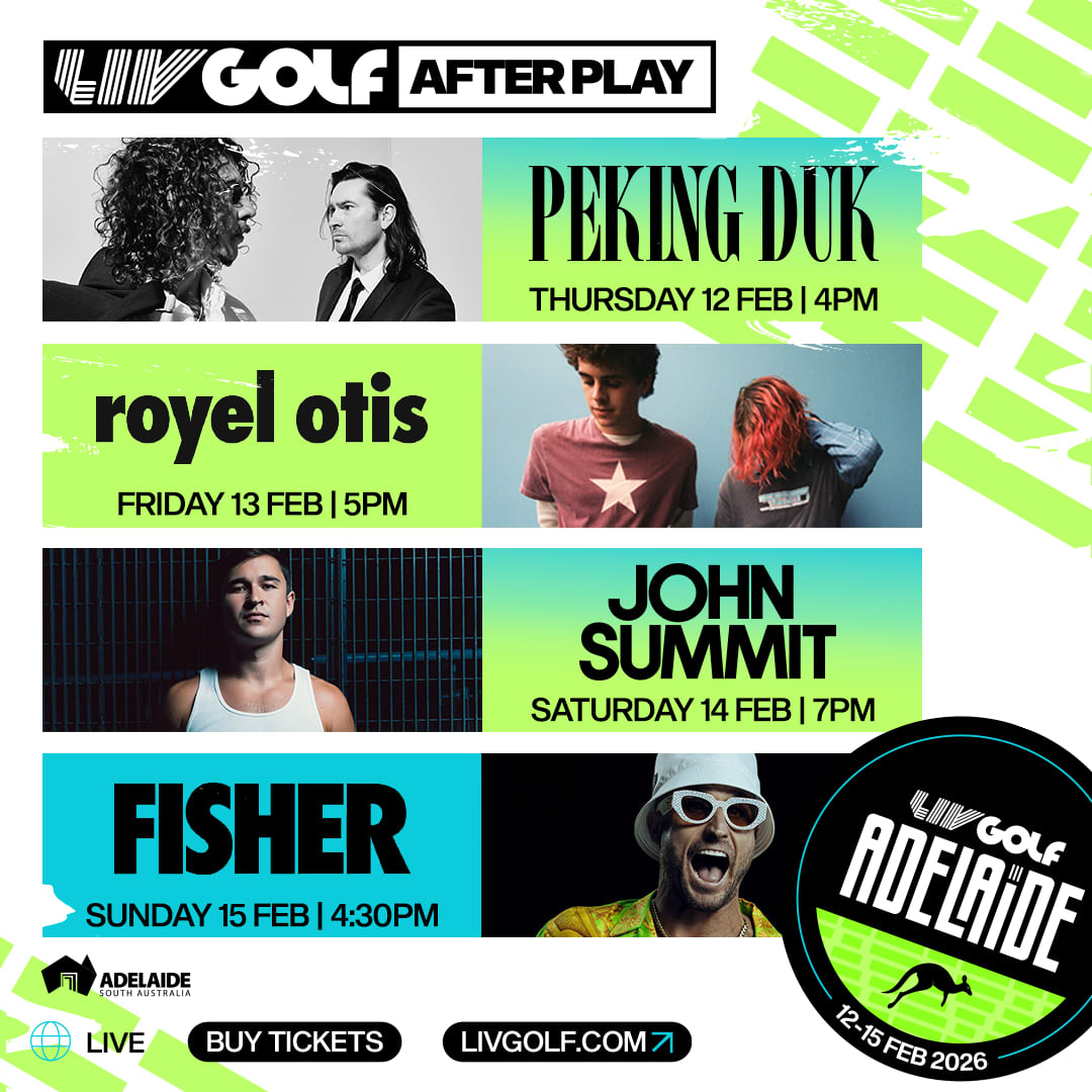 LIV Golf Adelaide 2026 - Concert Experience Upgrade 3