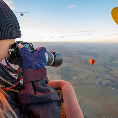 Hot Air Balloon Flight Brisbane with Vineyard Breakfast