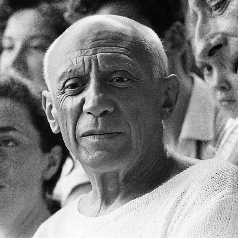 Affiche “Pablo Picasso, Rendez-vous” à l’Espace Hôtel de Lagoy