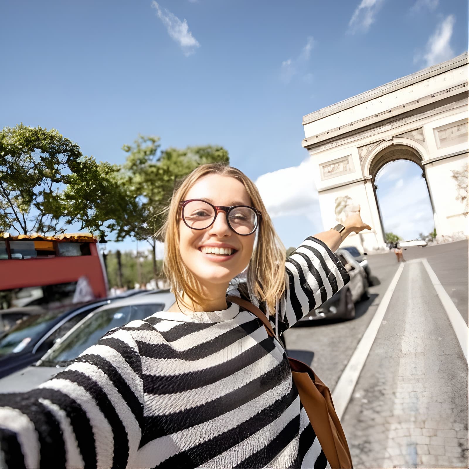 Affiche Arc de Triomphe and Seine River Cruise 